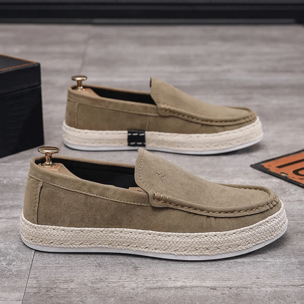 Leather Moccasins for Men Nantes
