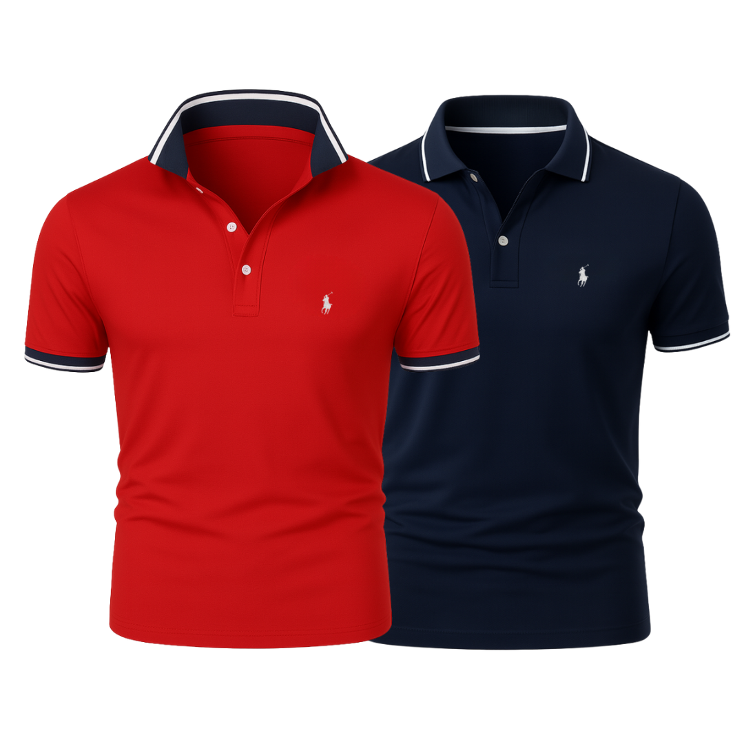 (BUY 1, GET 2) - Premiere Polo Shirt Kit – Professional Line by R&L (2-Pack)